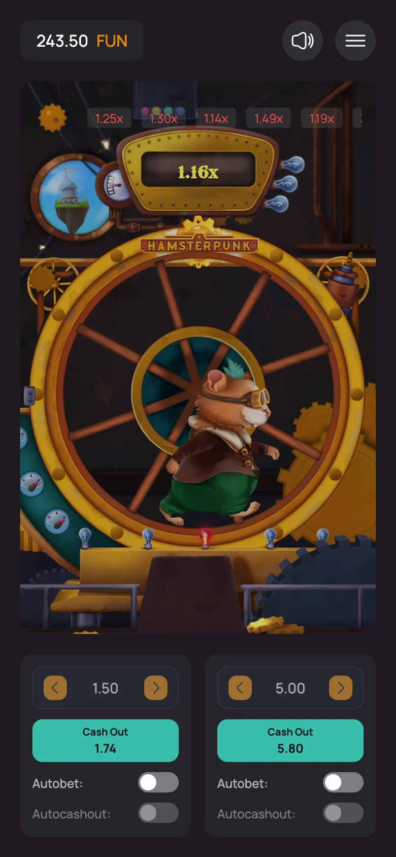 Hamsterpunk Crash
